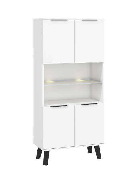 Sven Svn-10 (Biblioteca 4D) White/White High Gloss