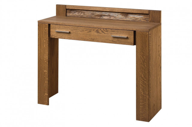 Velvet 78 masuta de toaleta cu 1 sertar (diviziune interioara in sertar) 105 x 98 x 42 stejar rustic