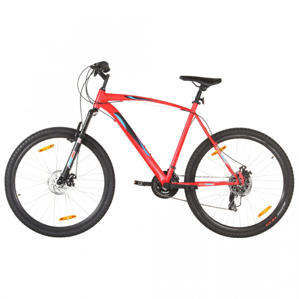 Bicicletă montană, 21 viteze, roată 29 inci, cadru 53 cm, roșu Casa Practica