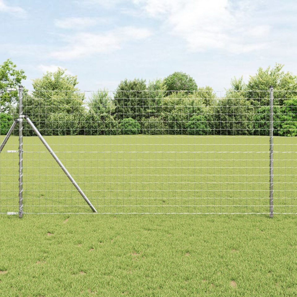 Gard Euro 1x10 m Oțel galvanizat