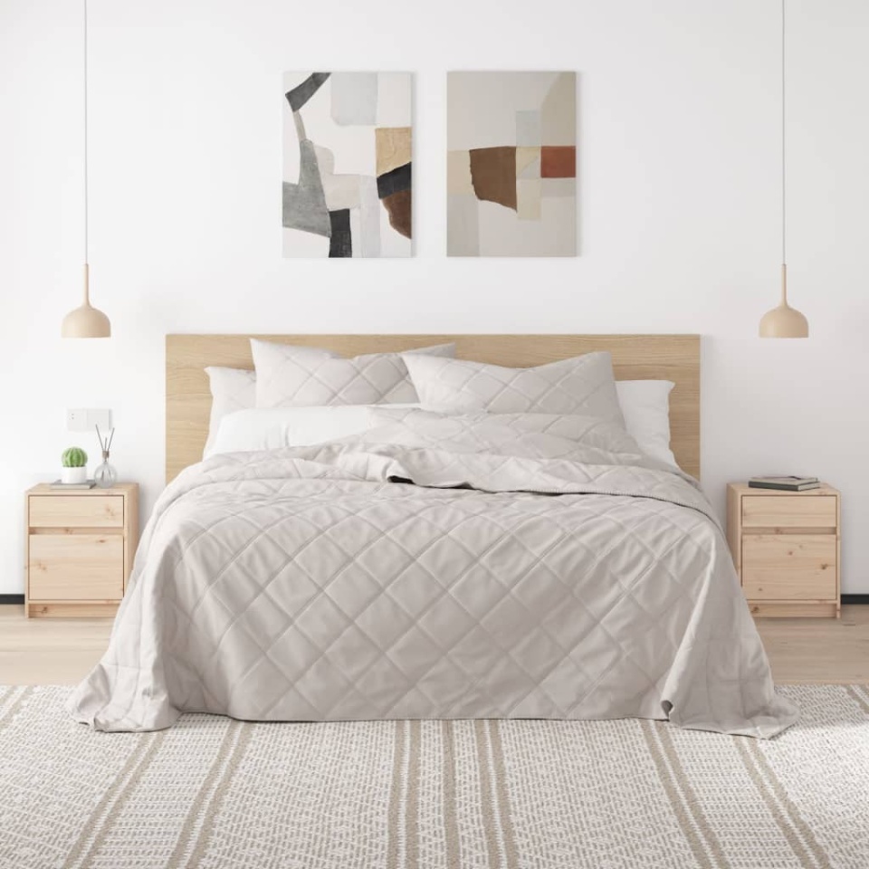 Noptiere, 2 buc., 40x31x50 cm, lemn masiv de pin