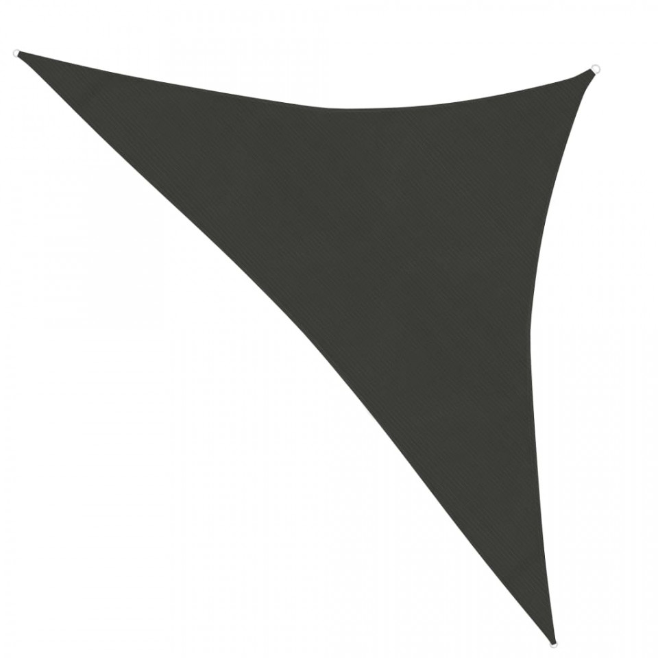 Parasolar, antracit, 3,5x3,5x4,9 m, hdpe, 160 g/m²