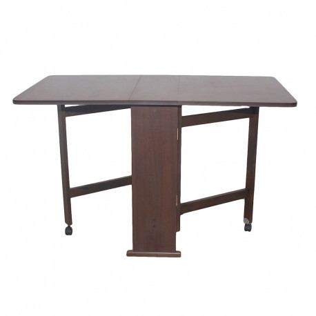 Set masa pliabila Practic wenge cu 6 scaune