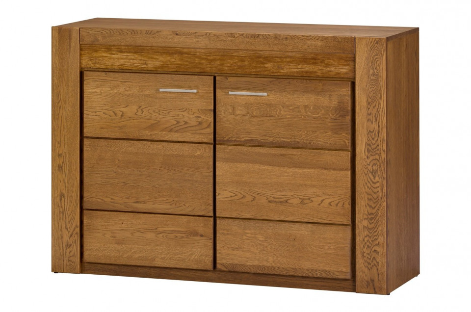 Velvet 44 comodă cu 2 uși 125 x 88 x 42 stejar rustic