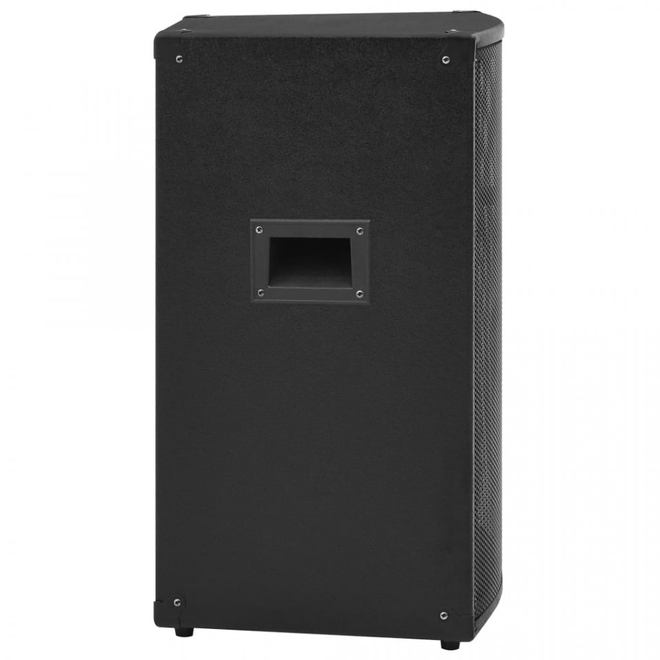 Boxă Hifi de scenă profesională pasivă negru 37x37x64cm 1000 W