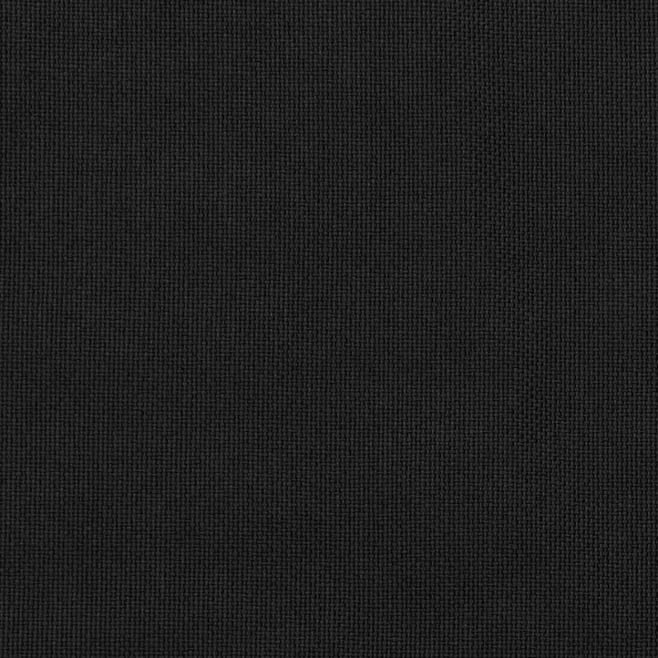 Draperii opace, aspect de in, negru, 290 x 245 cm, cu cârlige