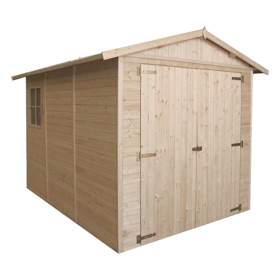 Magazin de gradina din lemn – L8ft x L11ft x H7ft – TIMBELA M105