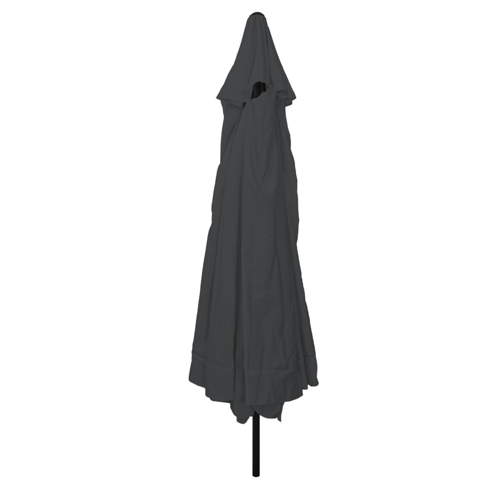 Parasol Grădină ø395x245 cm Antracit