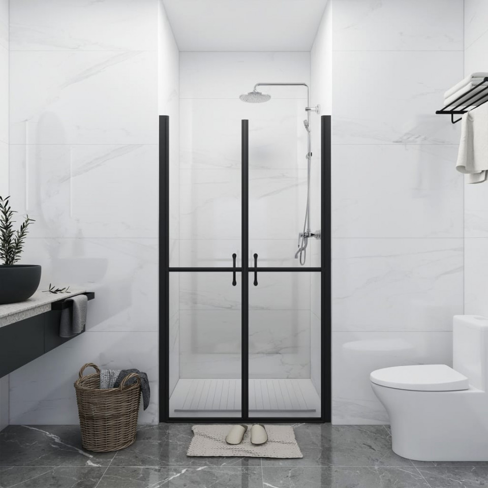 Ușă cabină de duș, transparent, (88-91)x190 cm, ESG Casa Practica