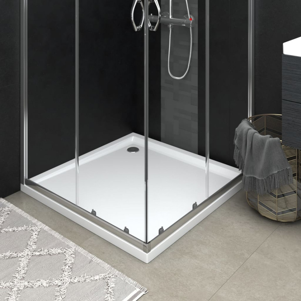 Cădiță de duș pătrată din ABS, 90×90 cm 90x90