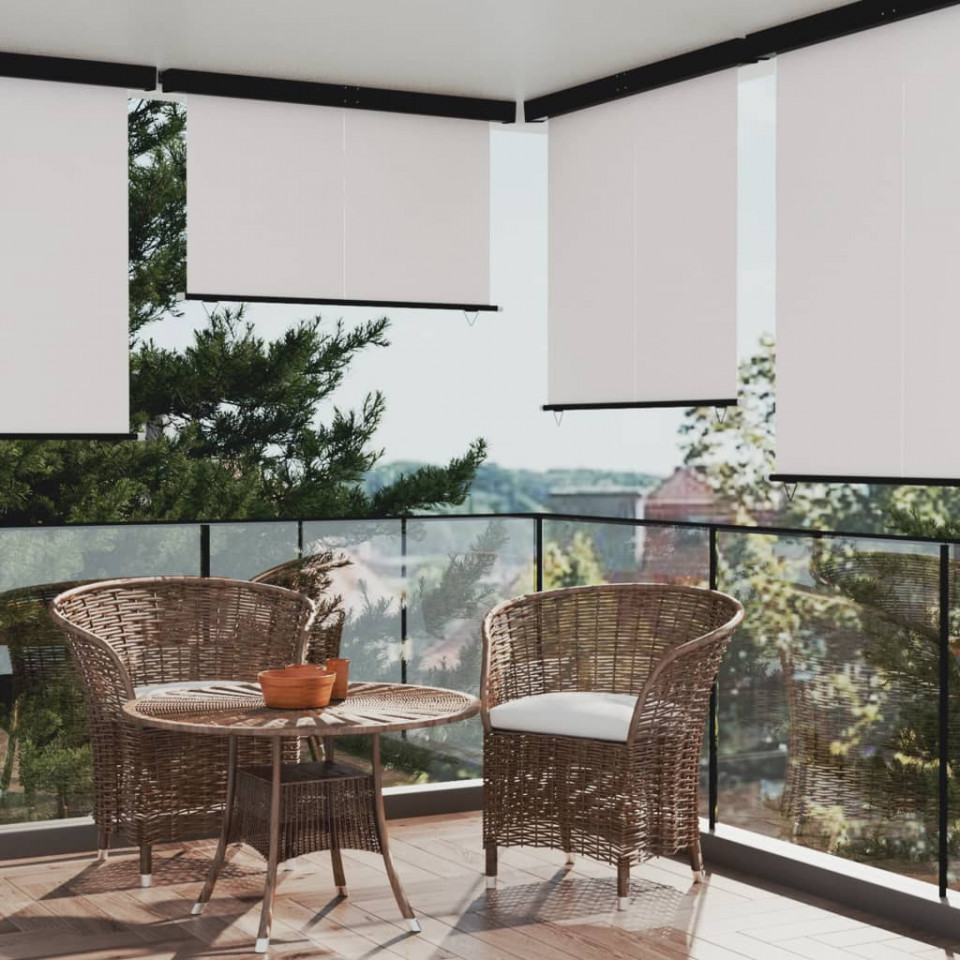 Copertină laterală de balcon, crem, 160×250 cm Casa Practica