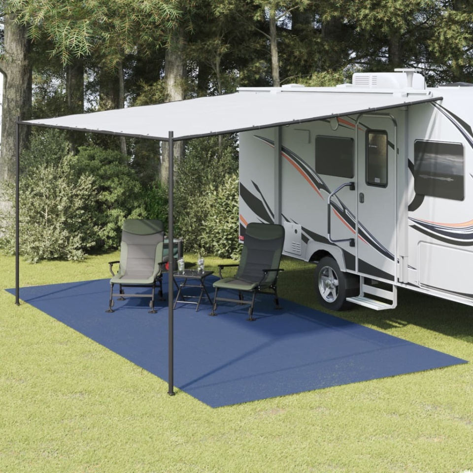 Covor pentru cort, albastru, 6x3 m