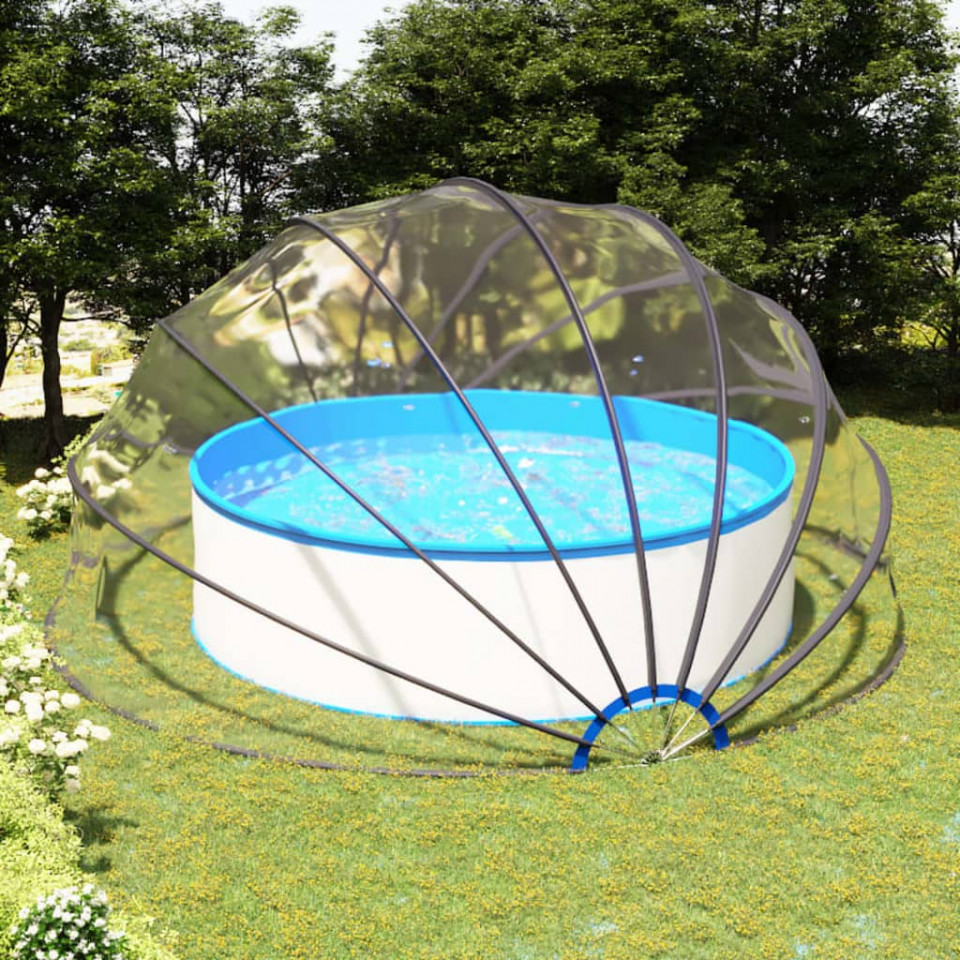 Cupolă pentru piscină, 440 x 220 cm 220