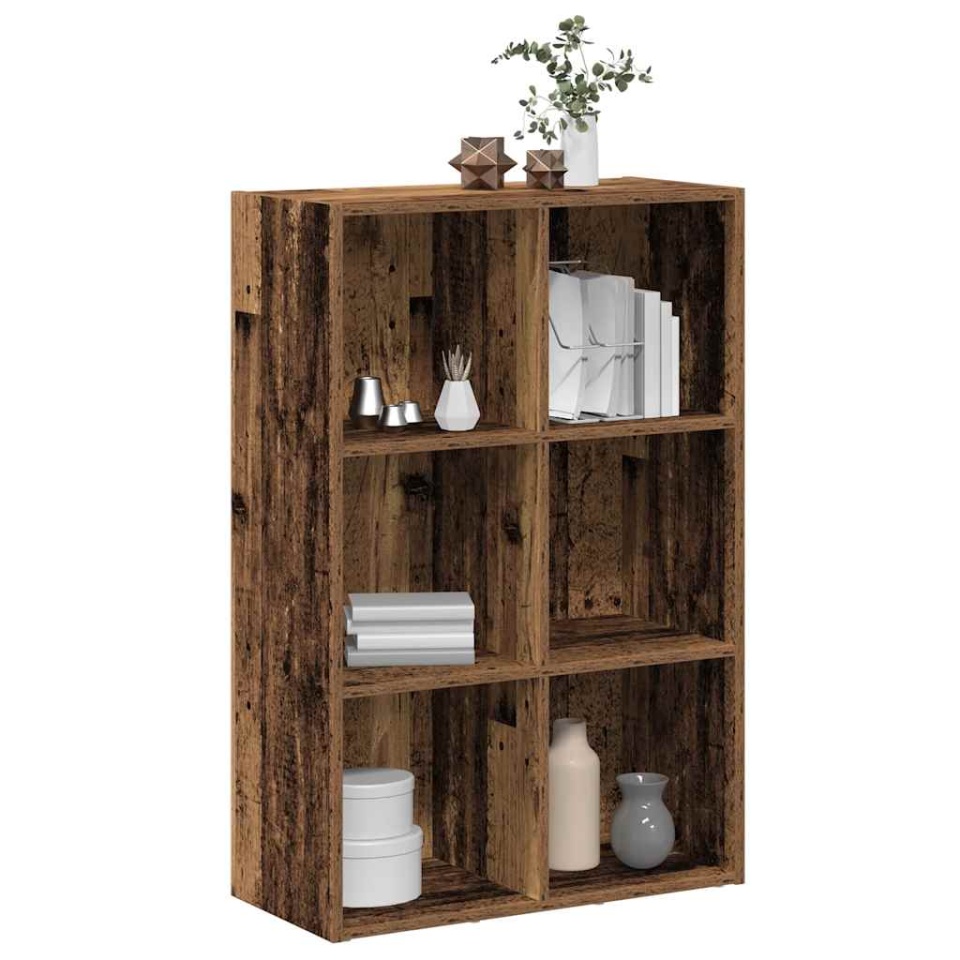 Dulap cu cărți/Dulfrag lemn vechi 66x30x98 cm lemn prelucrat