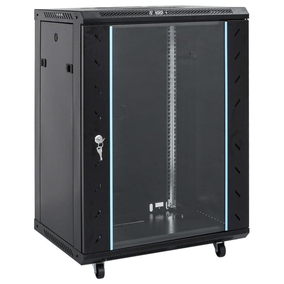 Dulap server, picioare pivotante, 18U, 19 IP20 53x40x80 cm
