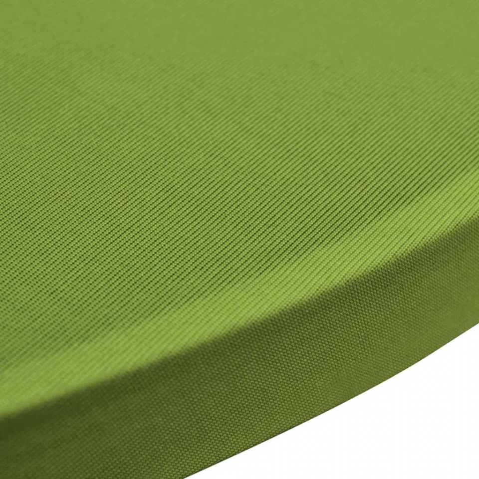 Husă elastică pentru masă, 2 buc., verde, 80 cm