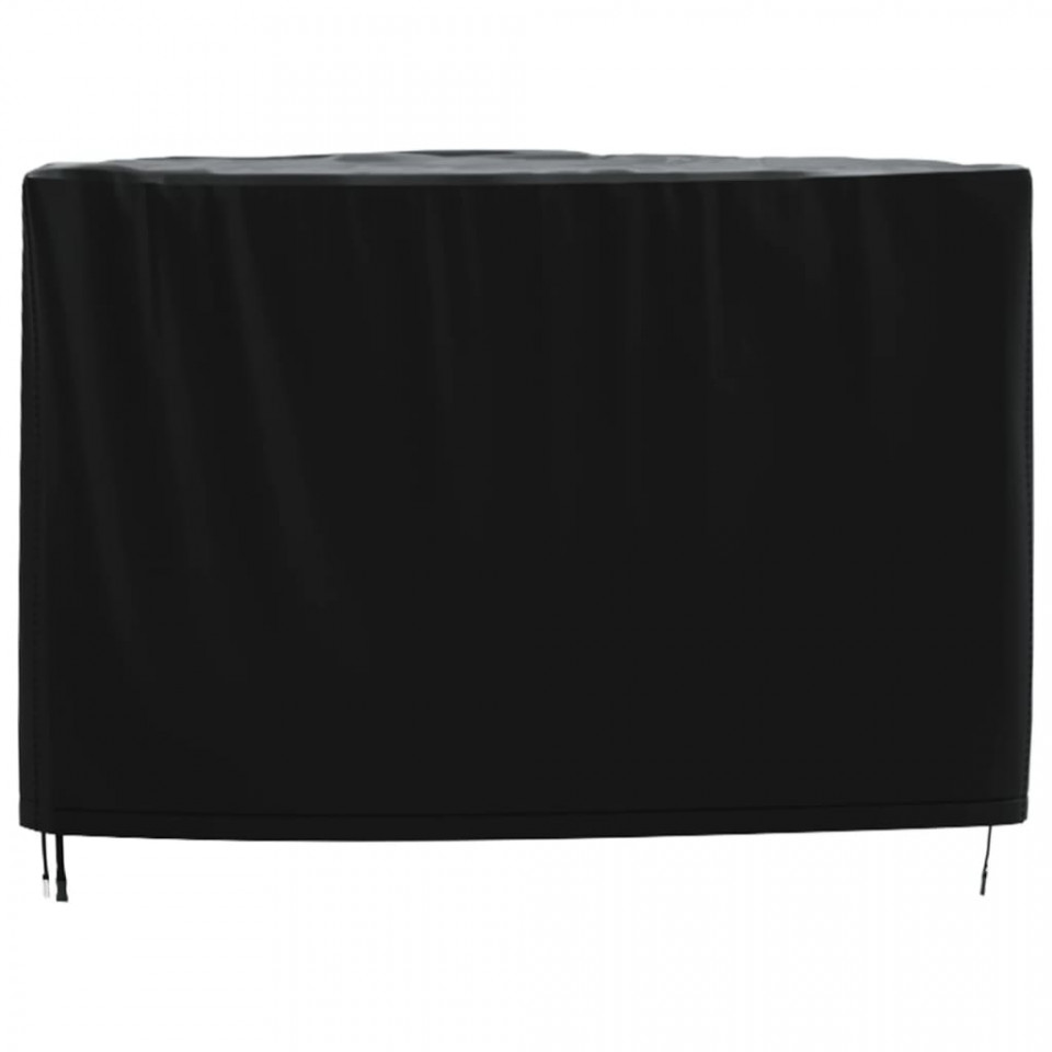 Husă mobilier de grădină negru 172x113x73 cm impermeabilă 420D