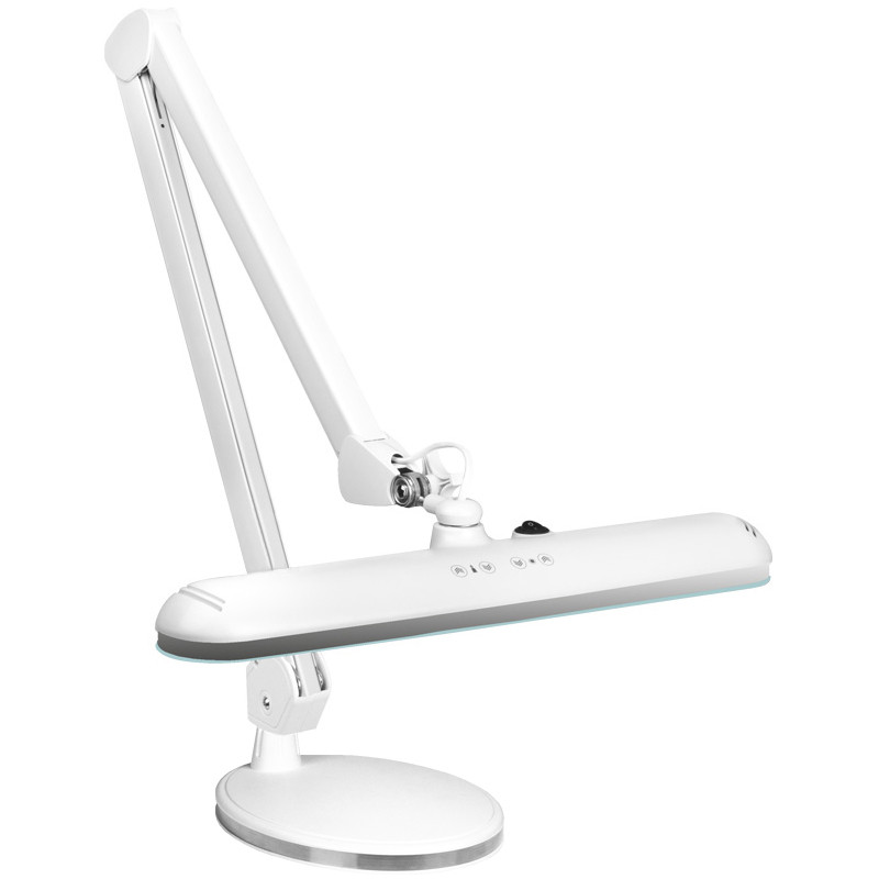 Lampă De Lucru Cu Led Elegantă 801-Tl Cu Reglaj. Intensitatea Și Culoarea Luminii Albe