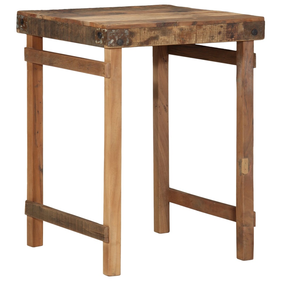 Masă de dining 55x60x76 cm Lemn reciclat