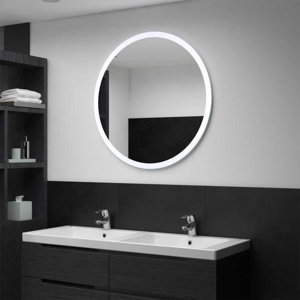 Oglindă cu LED de baie, 80 cm baie