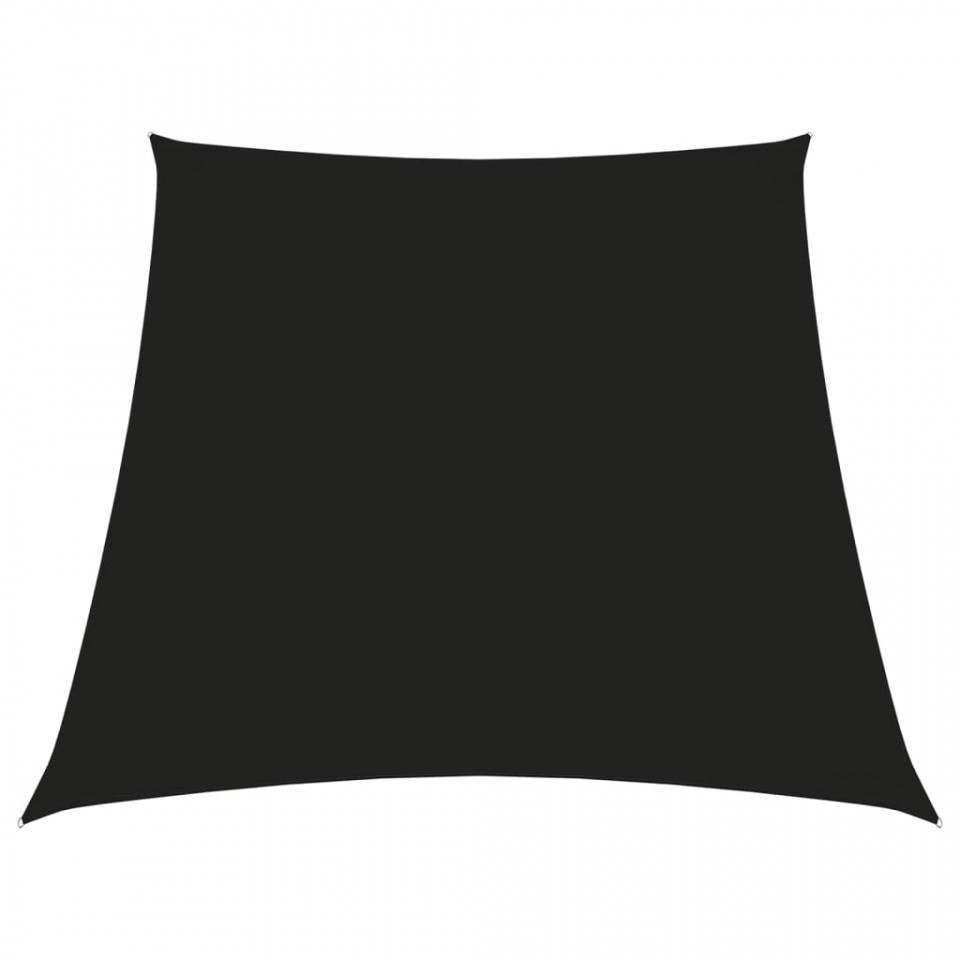 Parasolar, negru, 4/5x3 m, țesătură oxford, trapez
