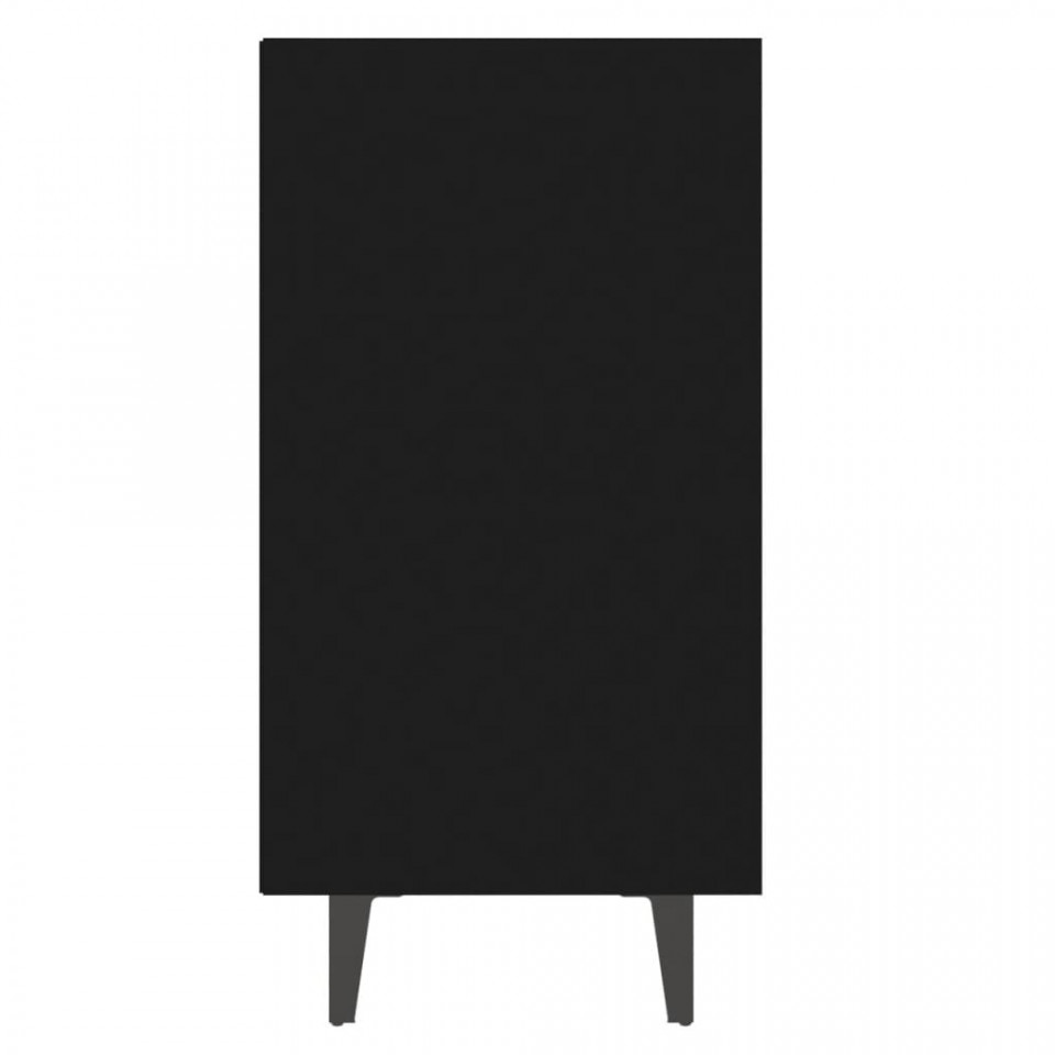 Servantă, negru, 103,5x35x70 cm, PAL