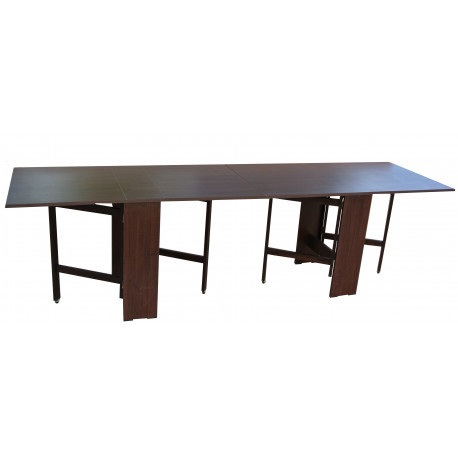 Set masa plianta de 12 persoane wenge
