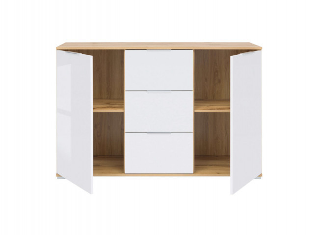 Zlata 006 Comoda Kom2D3S Oak Tahoe/White