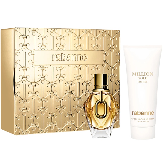 Paco Rabanne Million Gold 50ml.100bl Apa De Parfum Femei SET Ml