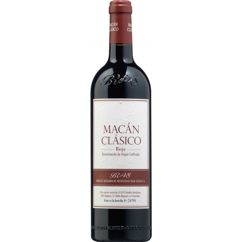 Vin Rosu Vega-Sicilia Macan Clasico 2019 0.75L