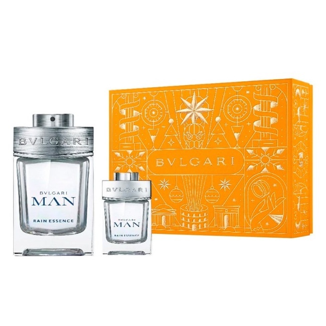 Bvlgari Man Rain Essence 100ml.15ml Apa De Parfum Barbati SET