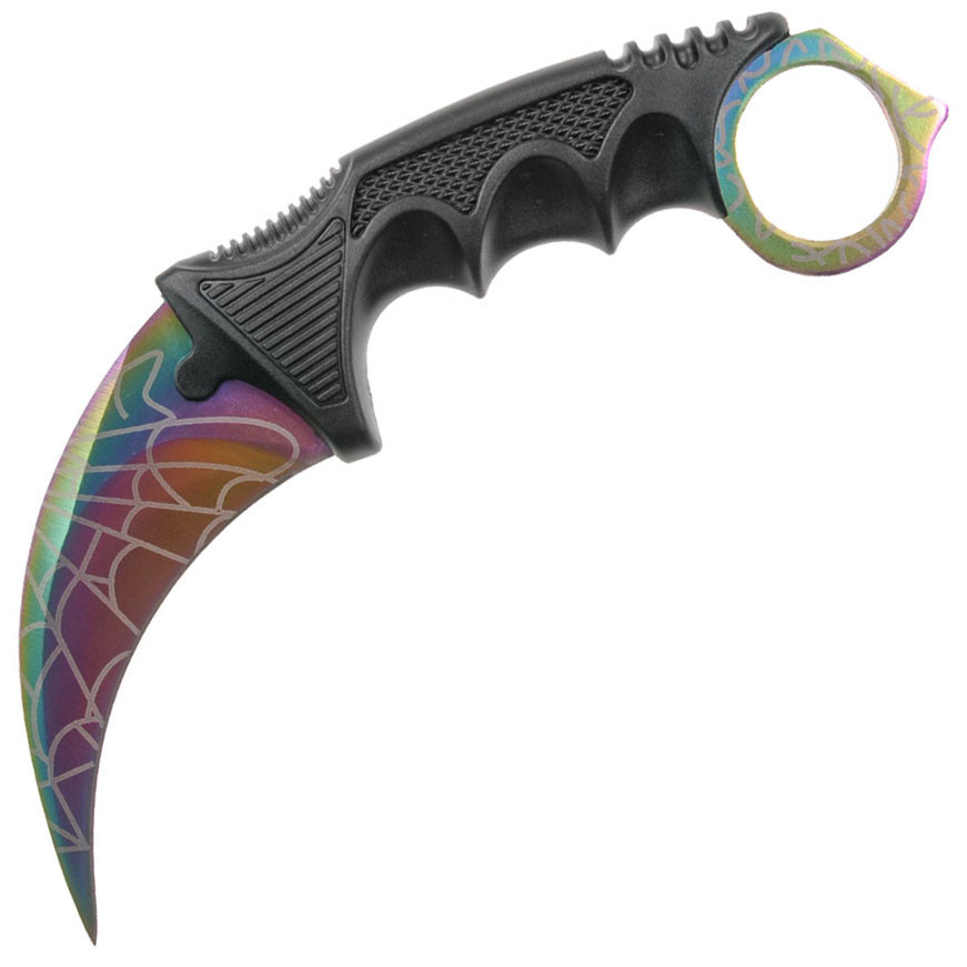 Karambit CS: GO Fade Rainbow Spider, 190 mm