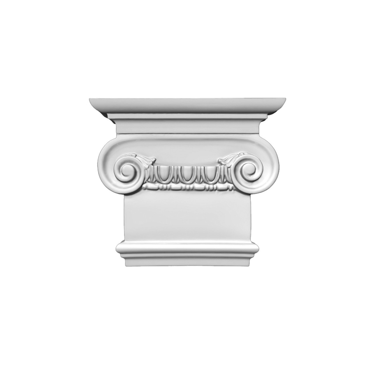 Capitel pilastru din poliuretan PL258L - 18.9x21.4x6.4 cm