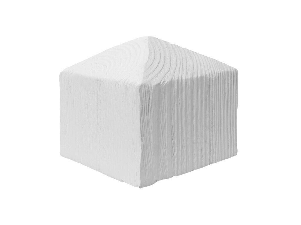 Element de imbinare din poliuretan, alb, modern, E067W - 11x11x10 cm