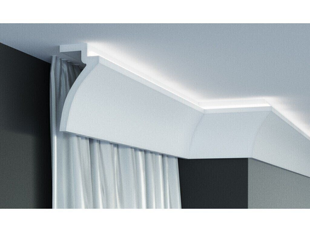 Profil pentru banda LED din poliuretan KF801 - 12x6x200 cm - 1 | YEO