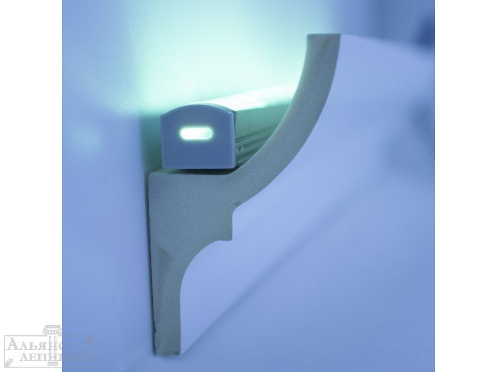 Profil pentru banda LED din poliuretan KF701 - 7x4x200 cm