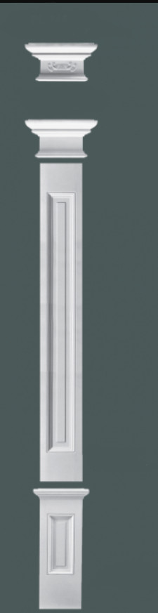Baza pilastru din poliuretan PL266 - 64x6x28.8 cm