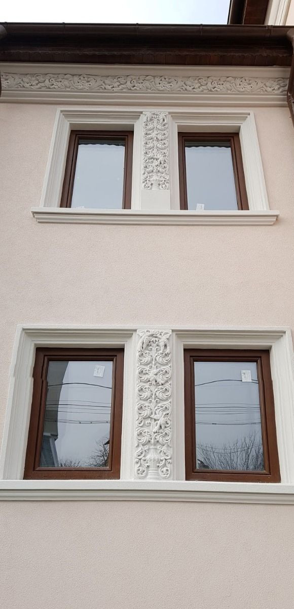 Solbanc decorativ de exterior ST18A - 15x8x200 cm