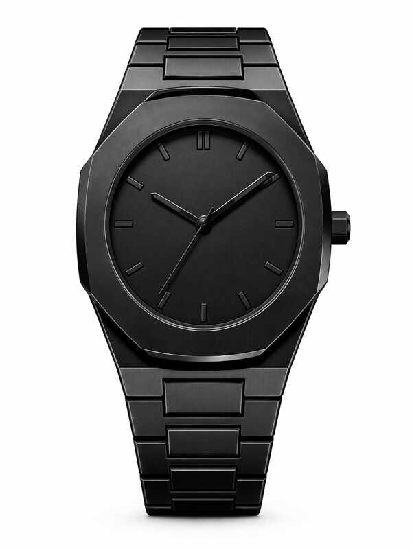 Ceas Bărbați Black Carbon – Curea Silicon