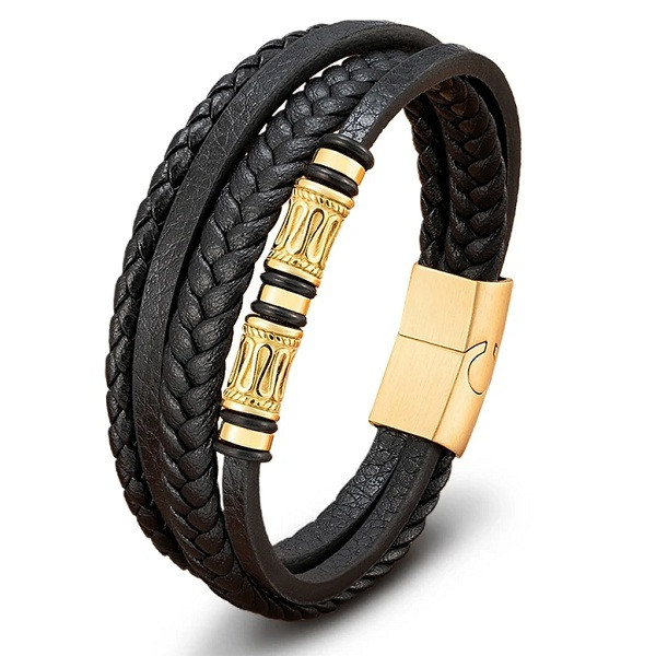 Bratara tribala Milano Gold