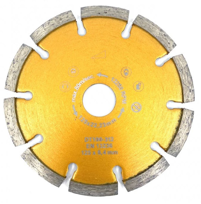Disc DiamantatExpert pt. Rosturi de dilatare in beton 125x10x22.2 (mm) Profesional Standard – DXDH.5207.125.10 (mm) imagine noua