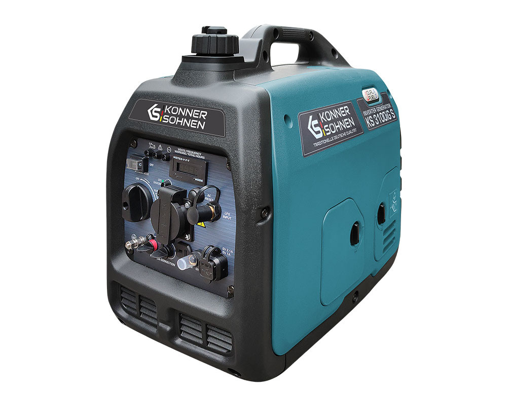 Generator de curent 3.1 kW inverter – HIBRID (GPL + benzina) – insonorizat – Konner & Sohnen – KS-3100iG-S (GPL imagine noua