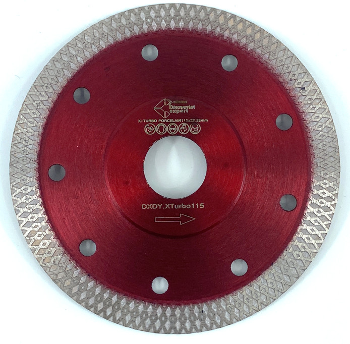 Disc DiamantatExpert pt. Portelan dur & Gresie ft. dura 115×22.2 (mm) Premium – DXDY.XTURBO.115 criano.com