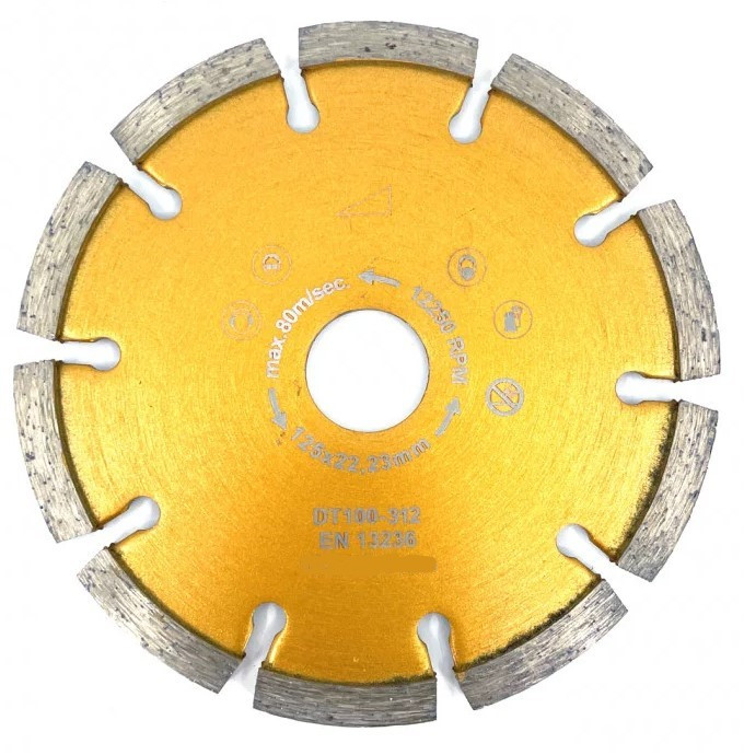 Disc DiamantatExpert pt. rectificat pardoseli – beton & piatra 125x10x22.2 (mm) Super Premium – DXDH.5227.125.10-V (mm) imagine noua