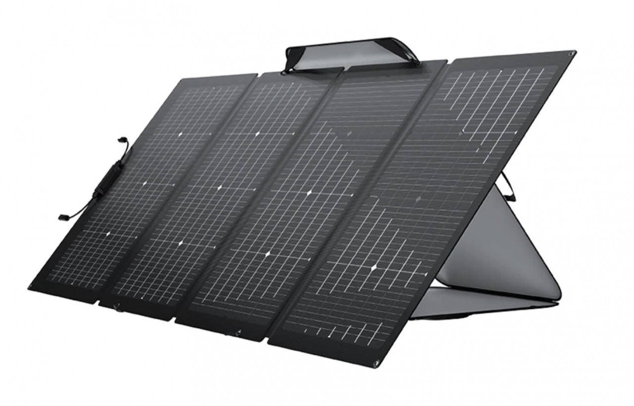 Panou solar portabil, bifacial 220W - siliciu monocristalin, LiFePO4 - EcoFlow