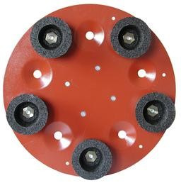 Disc cu 5 pietre oala din carbura de silicon pt. slefuiri placi, Ø490mm, gran. 16 – pt. Maxitina – Raimondi-250 Accesorii imagine noua