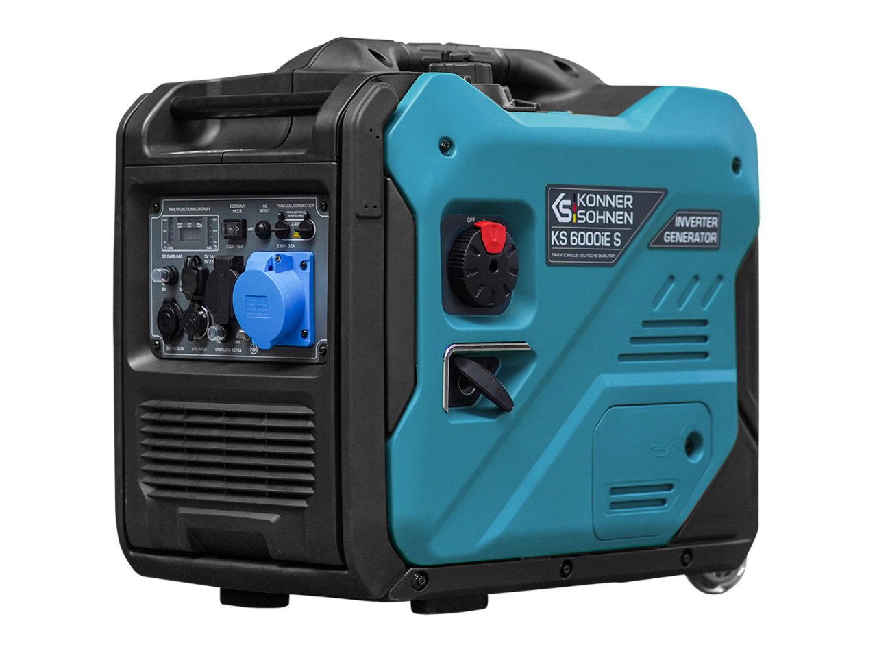 Generator de curent 5.5 kW inverter – benzina – insonorizat – Konner & Sohnen – KS-6000iE-S 5.5 imagine noua