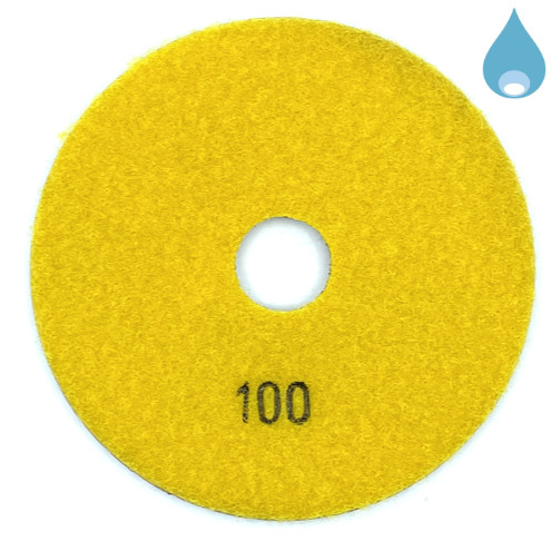 Paduri / dischete diamantate pt. slefuire umeda #100 Ø125mm – DXDY.WETPAD.125.0100 100 imagine noua