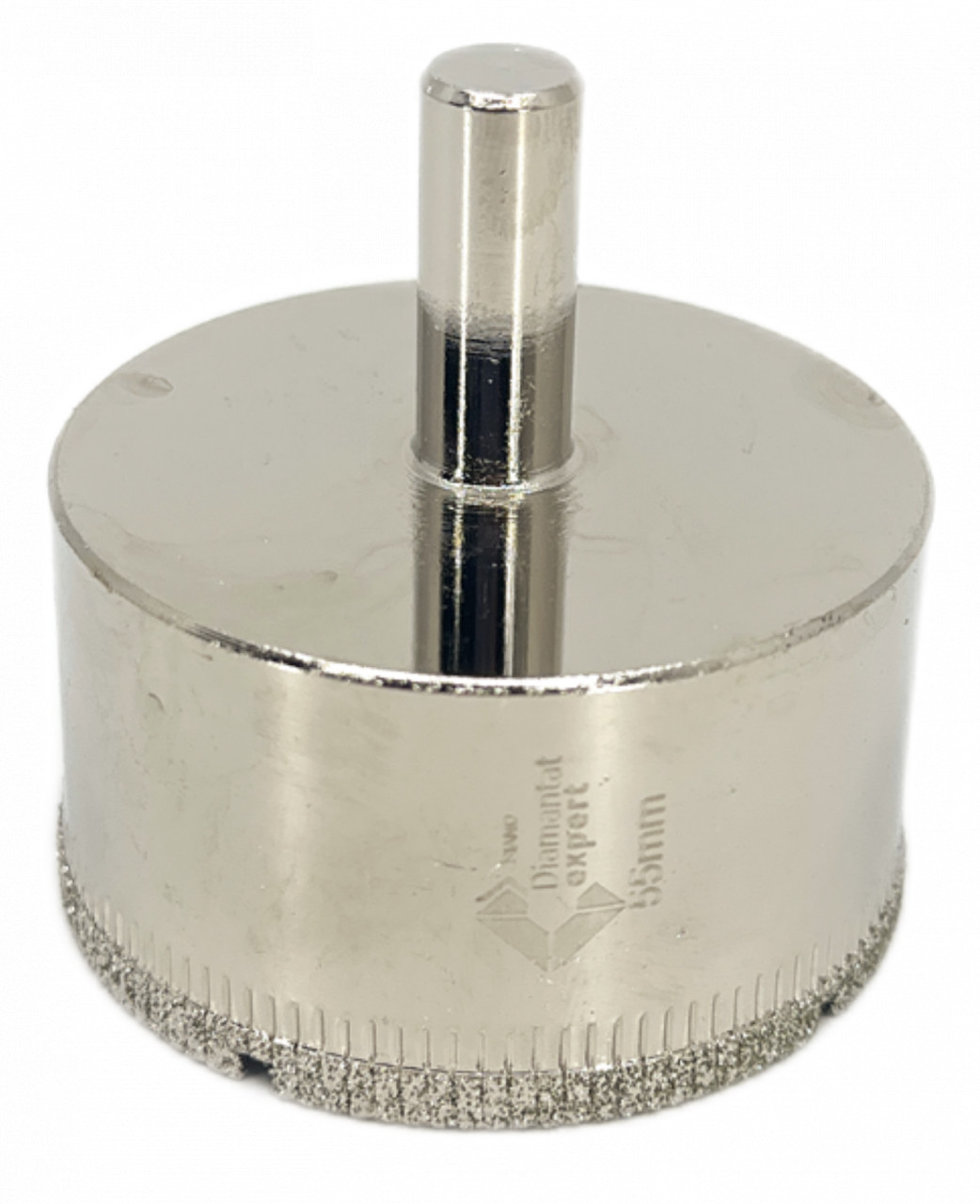Carota diamantata WETDrill 55mm – gaurire cu apa pt. portelan, faianta, gresie etc. – Profesional Standard. – DXDY.WETDrill.55 55mm imagine noua