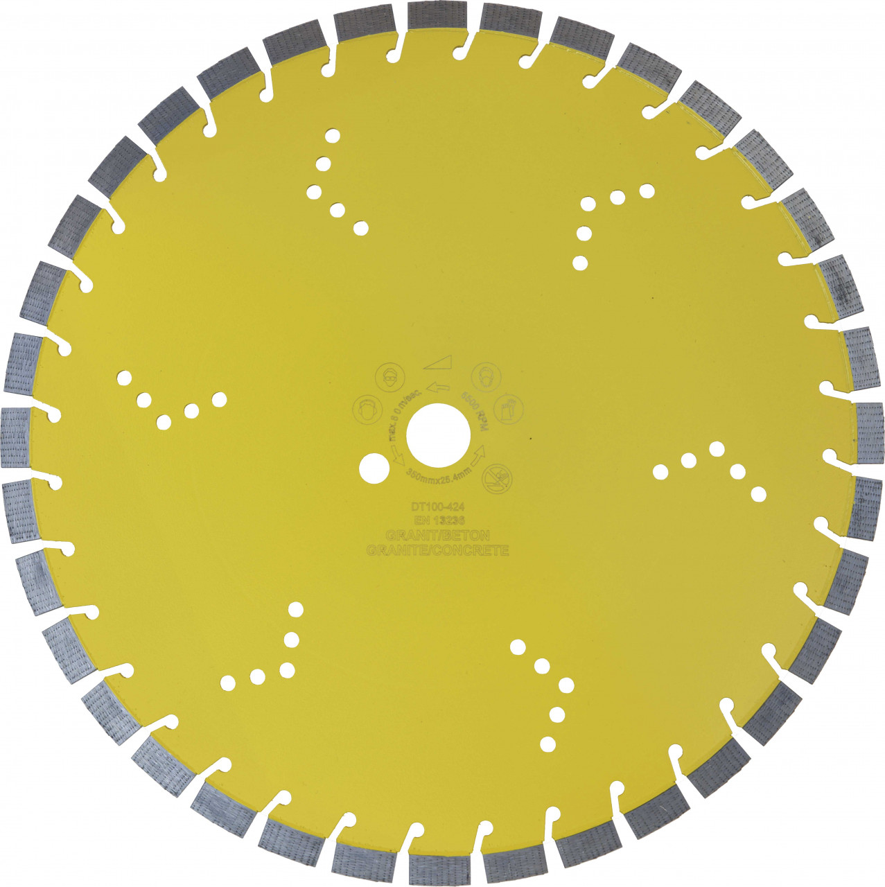 Disc DiamantatExpert pt. Beton armat & Granit – Line-up Tech 300mm Super Premium – DXDH.1004.300 (Diametru disc, Ø interior: 25,4mm) 254mm) imagine noua